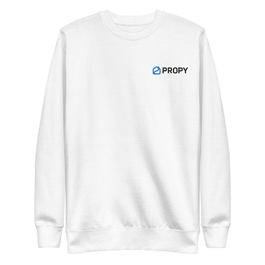 Unisex Embroidered Crewneck