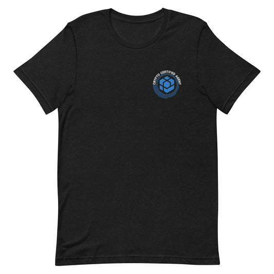 Black Crypto Certified Agent T-Shirt