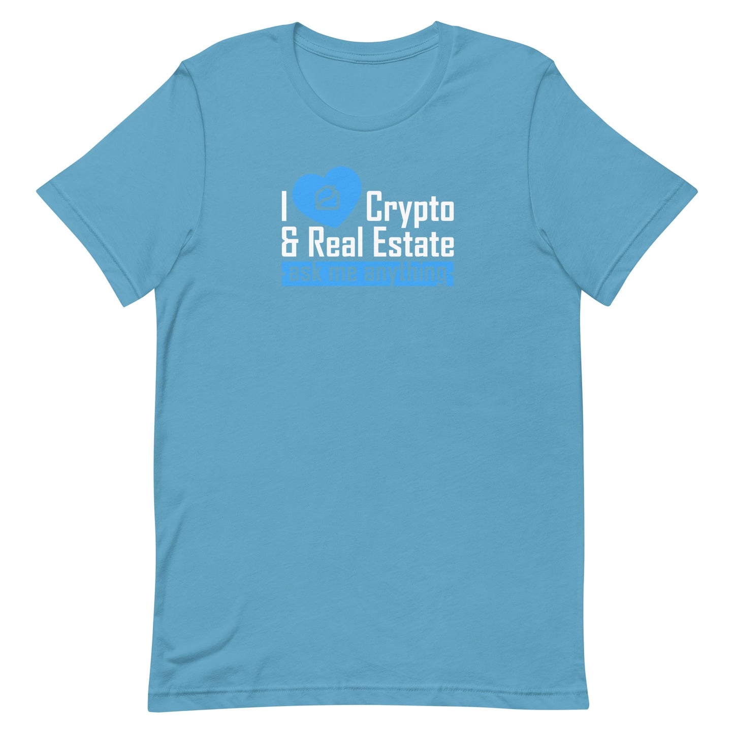 I Love Crypto and Real Estate Unisex T-Shirt